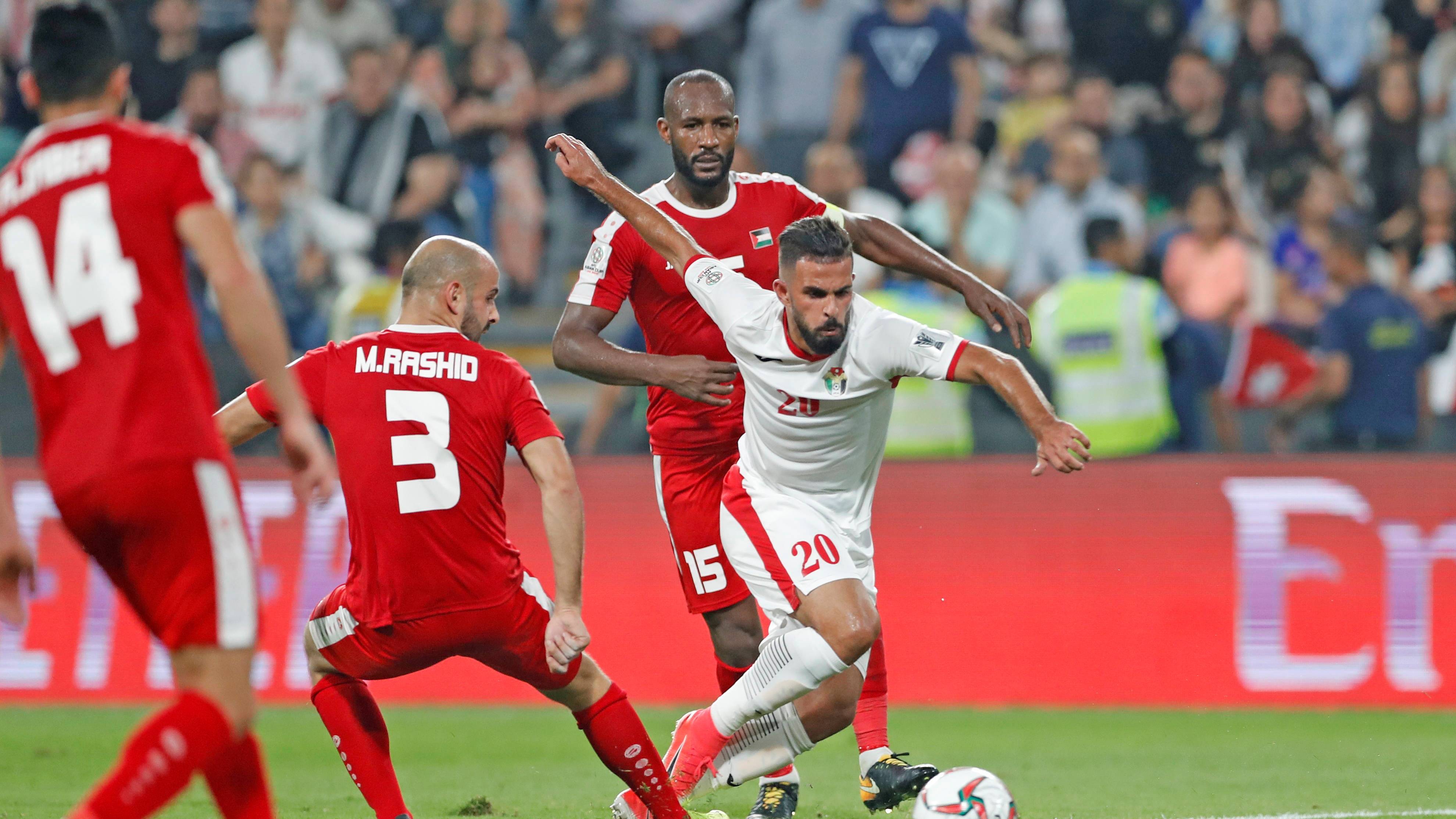 巴勒斯坦球队在洲际锦标赛中取得胜利