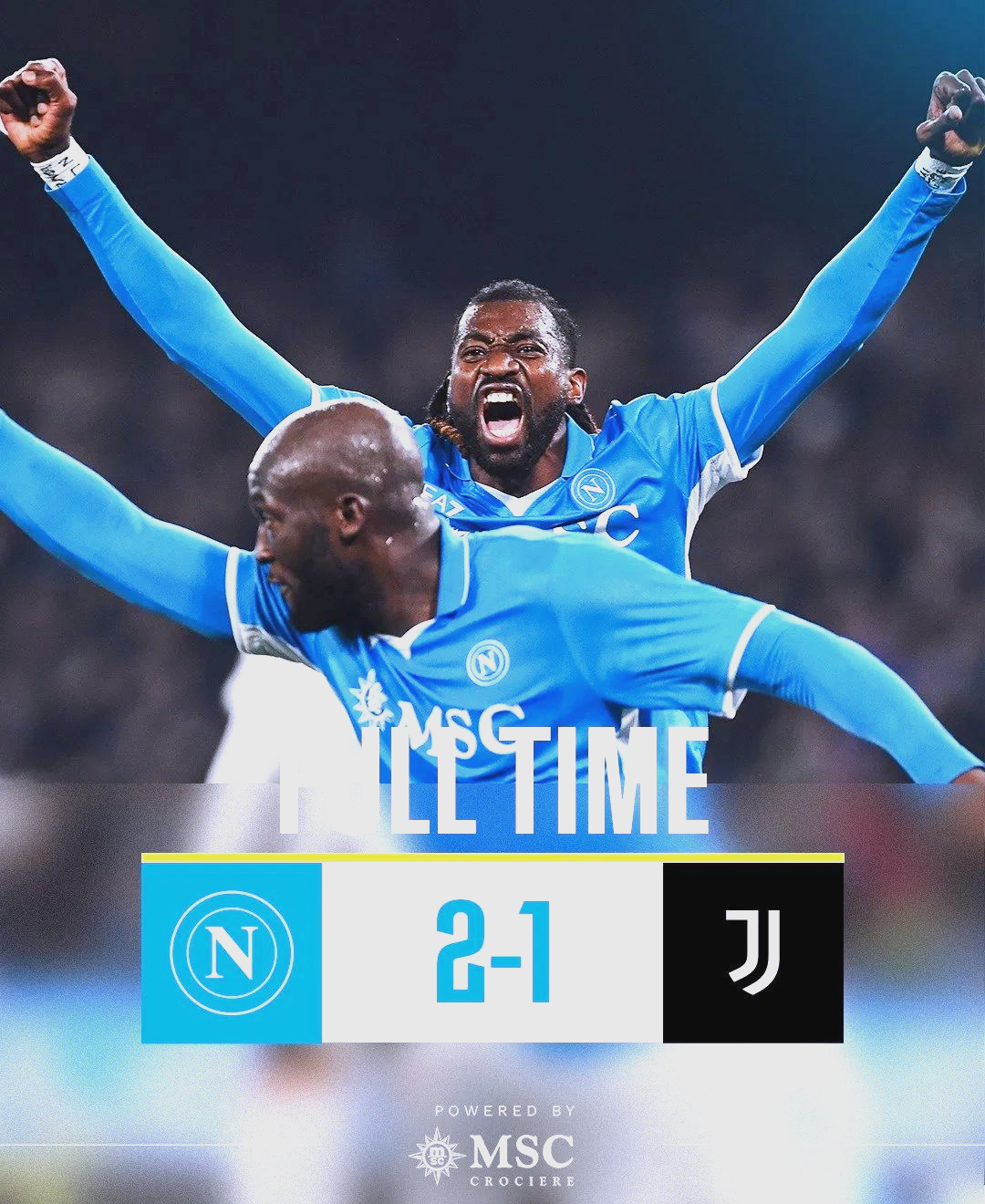 那不勒斯客场逆转，晋级四分之一决赛