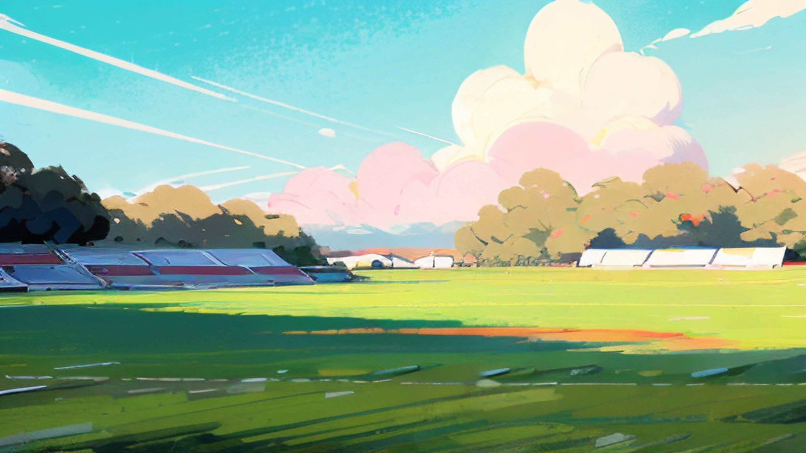 游弋在绿茵场上，足球热血沸腾！